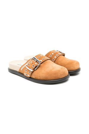 Brown Leather Sabot DSQUARED KIDS | 7772301